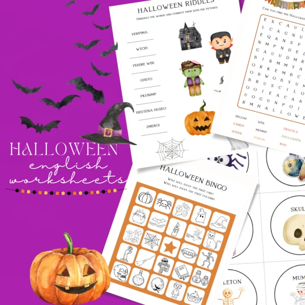 HALLOWEEN - english worksheets 1