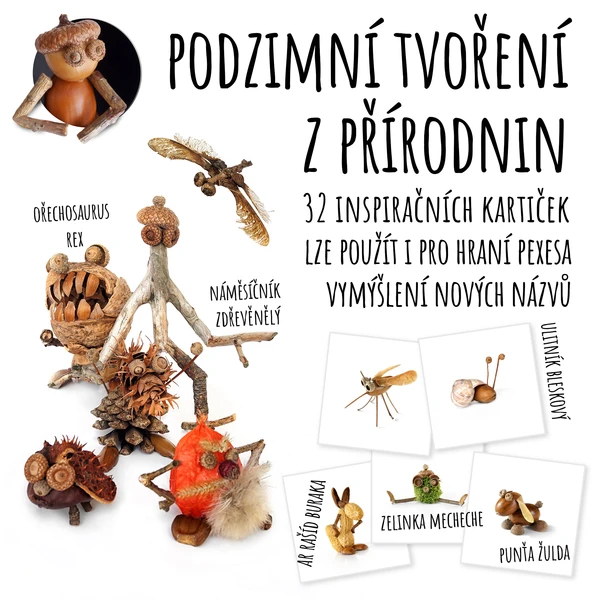 Podzimní tvoření z přírodnin 1
