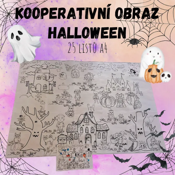 Kooperativní obraz - Halloween 1