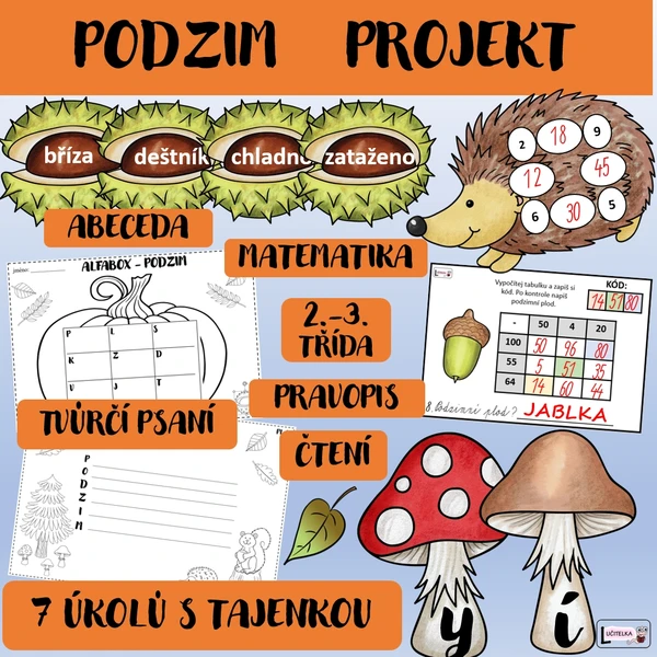 Podzim - projekt 2. - 3. třída 1