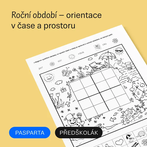 Roční období – orientace v čase a prostoru 1