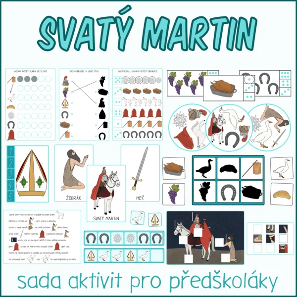 Svatý Martin - Aktivity pro předškoláky 1