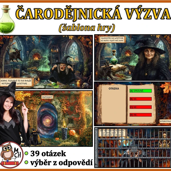 ČARODĚJNICKÁ VÝZVA (šablona hry) 1
