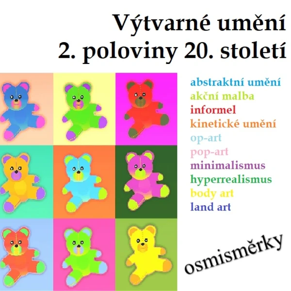 Výtvarné umění 2. poloviny 20. století 1