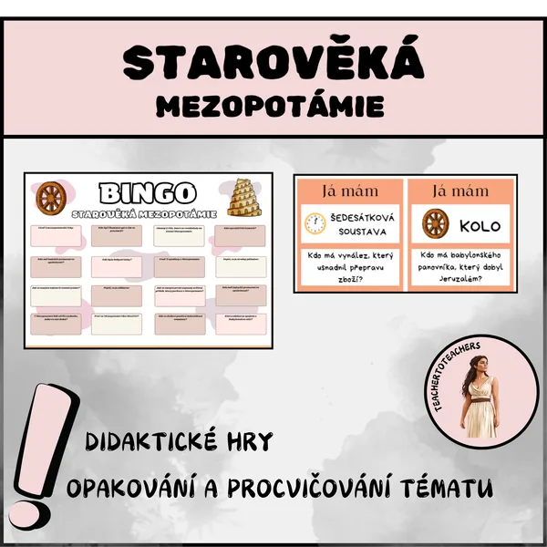 MEZOPOTÁMIE - didaktické hry 1