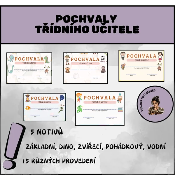 POCHVALY TŘÍDNÍHO UČITELE 1