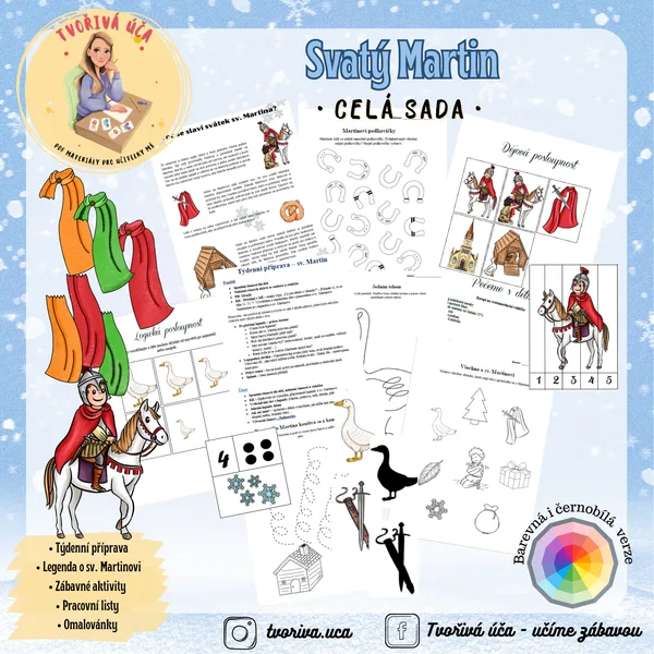 Svatý Martin - celá sada 1