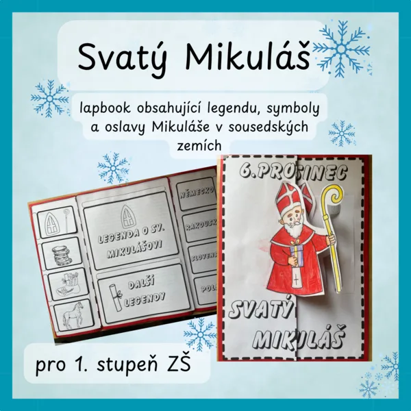 Lapbook - Svatý Mikuláš 1