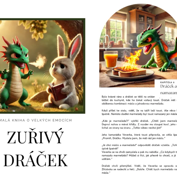 Zuřivý dráček- emoce vztek 1