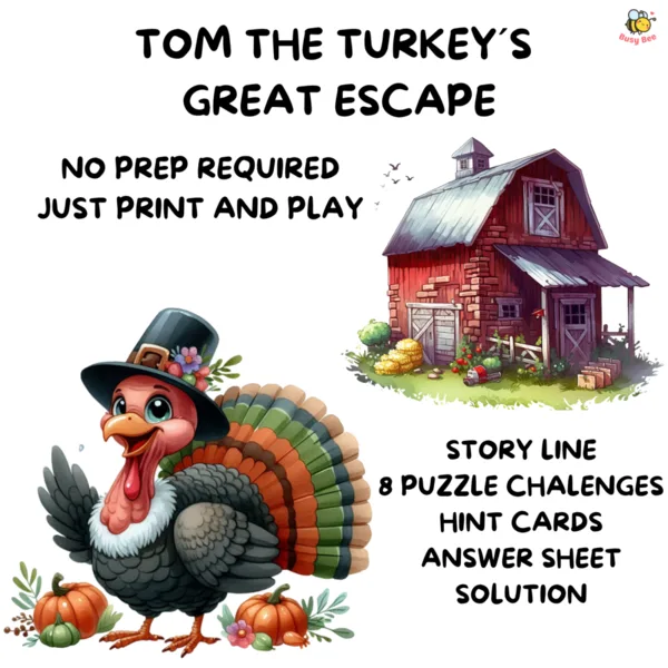 TOM THE TURKEY´S GREAT ESCAPE 1