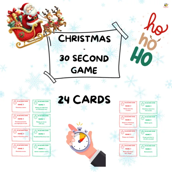 CHRISTMAS - 30 SECOND GAME 1