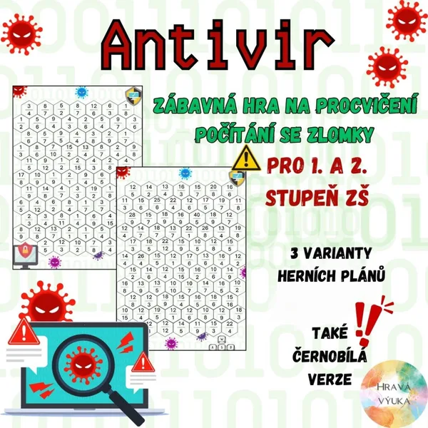 Antivir - početní operace se zlomky 1