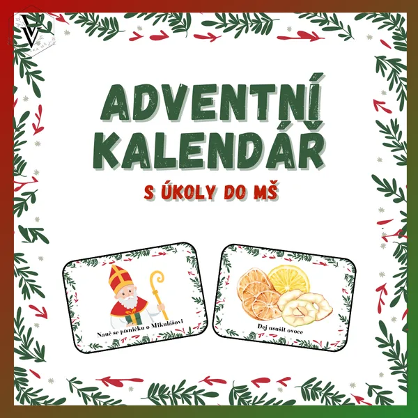 Adventní kalendář - úkoly do mš 1