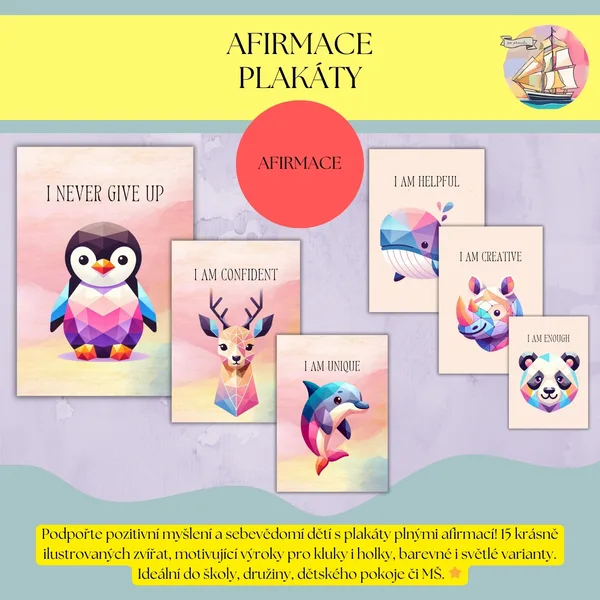 Afirmace - plakáty (AJ) 1