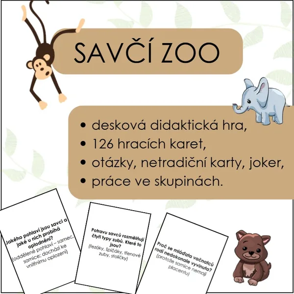 SAVČÍ ZOO 1