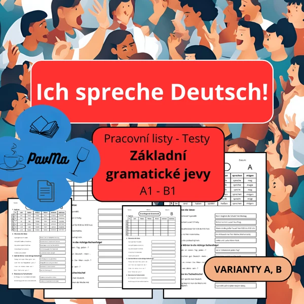 Základní gramatika DEUTSCH Pracovní listy Grundlegende Grammatik A1 - B1 1