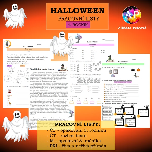 HALLOWEEN pro 4. ročník (pracovní listy) 1