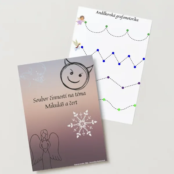 Čert a Mikuláš - soubor činností 1