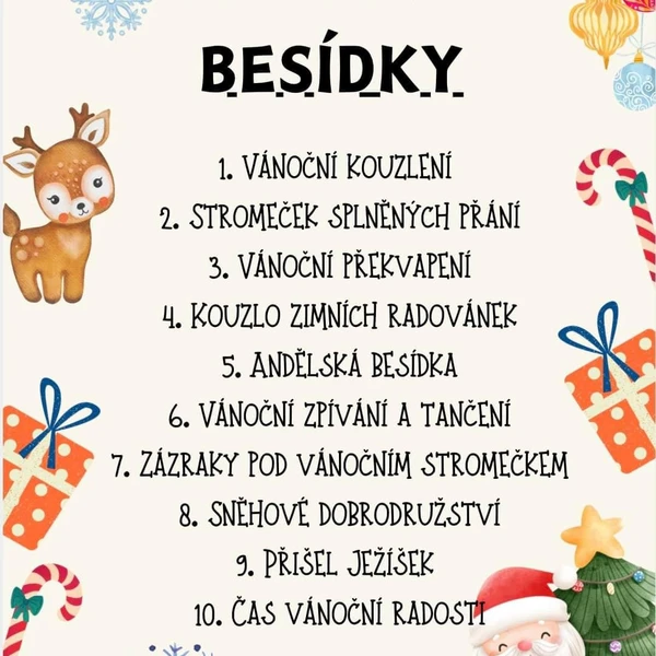Vánoční besídky do MŠ  1