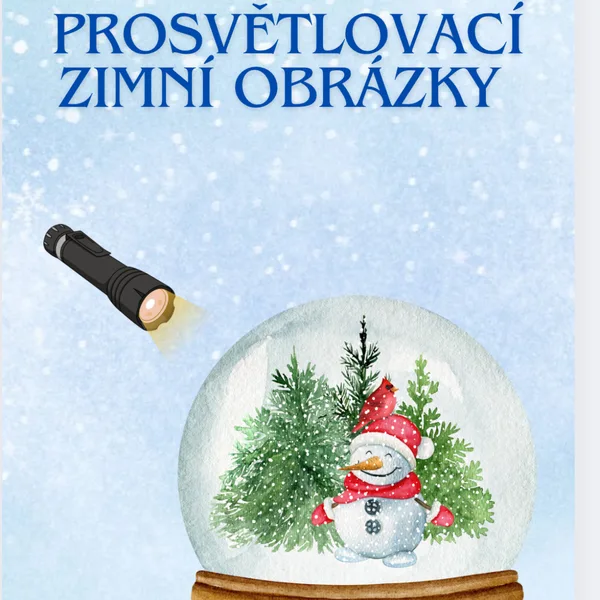 Prosvětlovací zimní obrázky 1