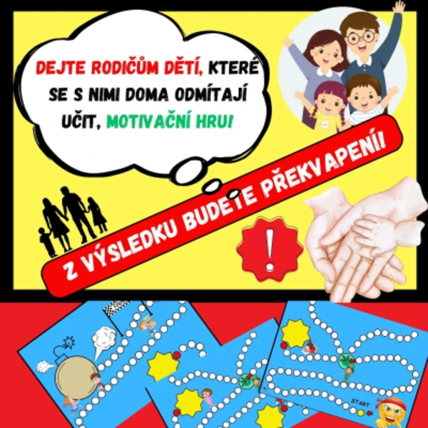 MOTIVAČNÍ HRA PRO PODPORU DOMÁCÍ PŘÍPRAVY DĚTÍ A SPOLUPRÁCE S RODIČI 1
