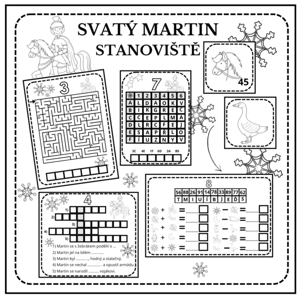 Svatý Martin - stanoviště 1