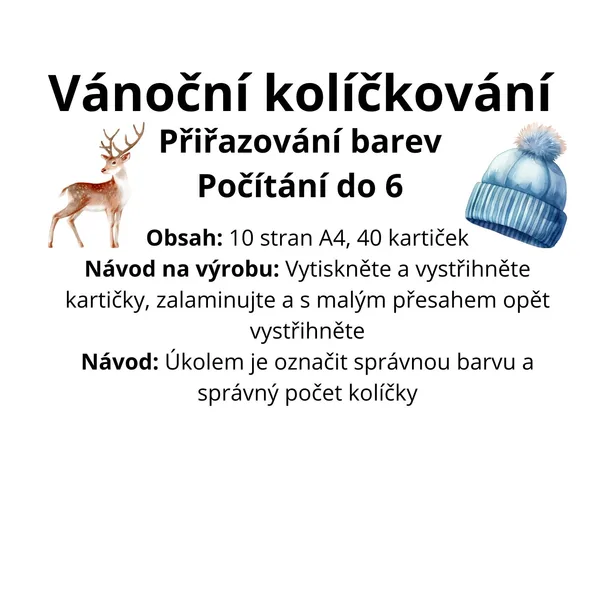 Vánoce - kolíčkování 1
