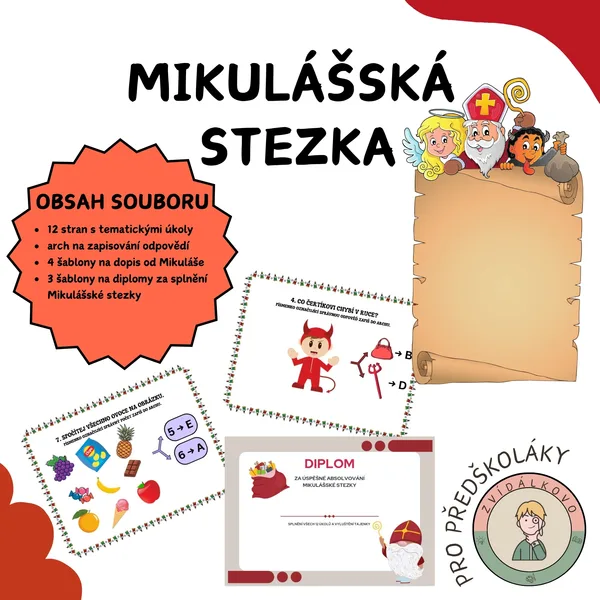 Mikulášská stezka pro předškoláky  1