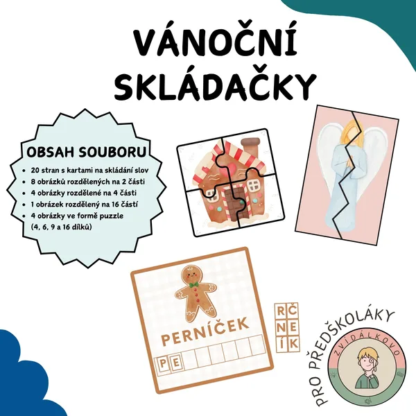 Vánoční skládačky 1