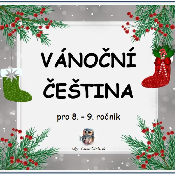 Vánoční čeština (8. - 9. ročník) 1