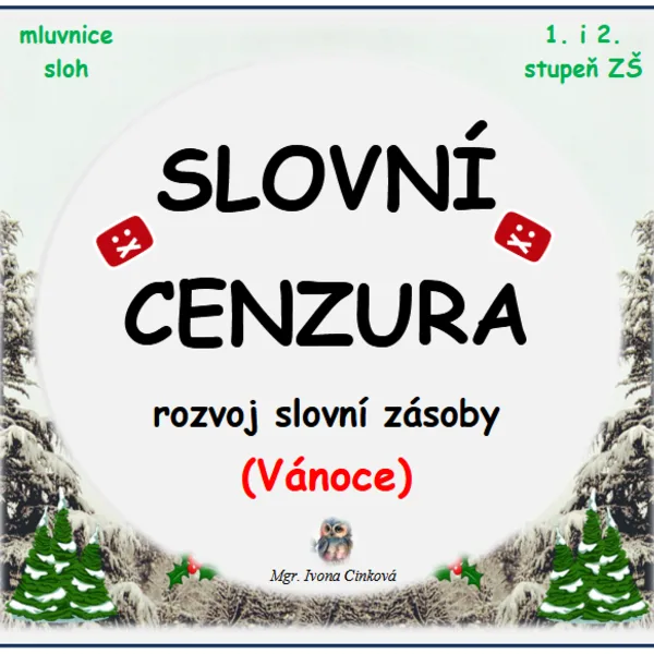 Slovní cenzura - Vánoce 1