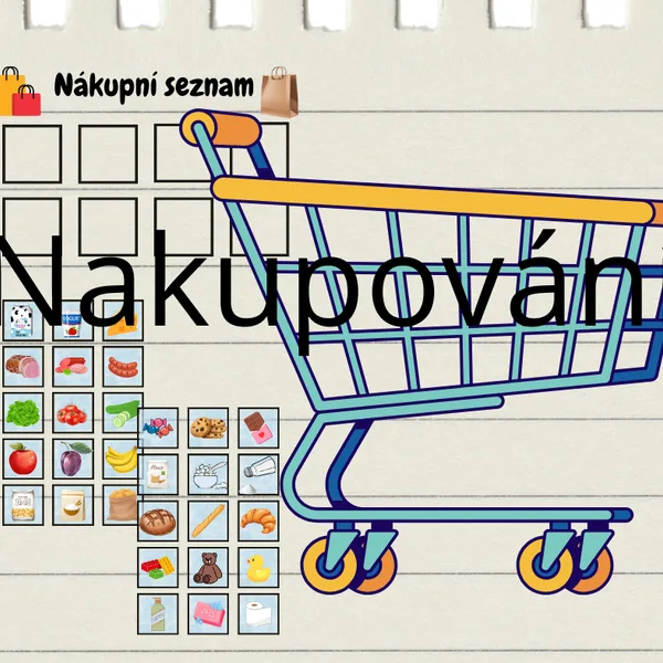 Nakupování, zraková paměť 1