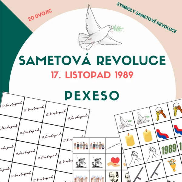 Pexeso - Sametová revoluce 1