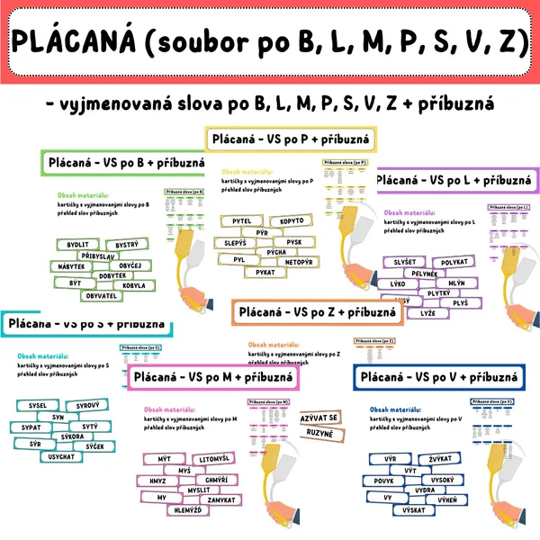 PLÁCANÁ (soubor po B, L, M, P, S, V, Z) 1