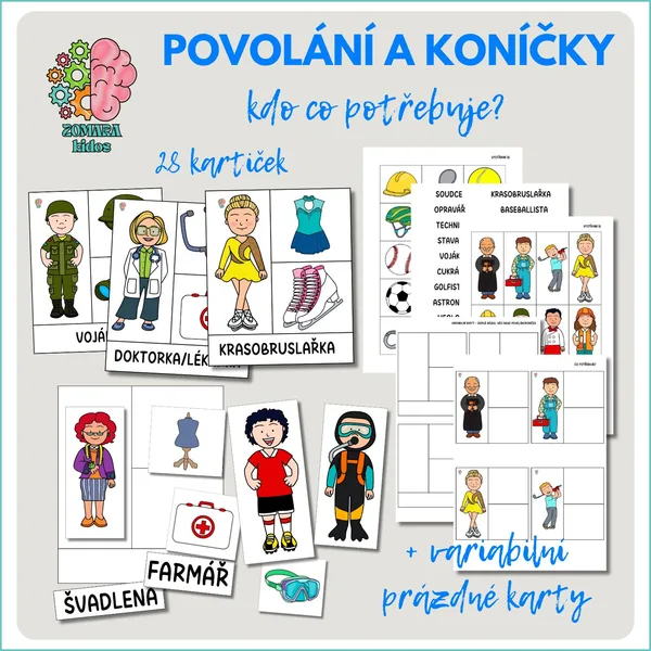 Povolání a koníčky 1