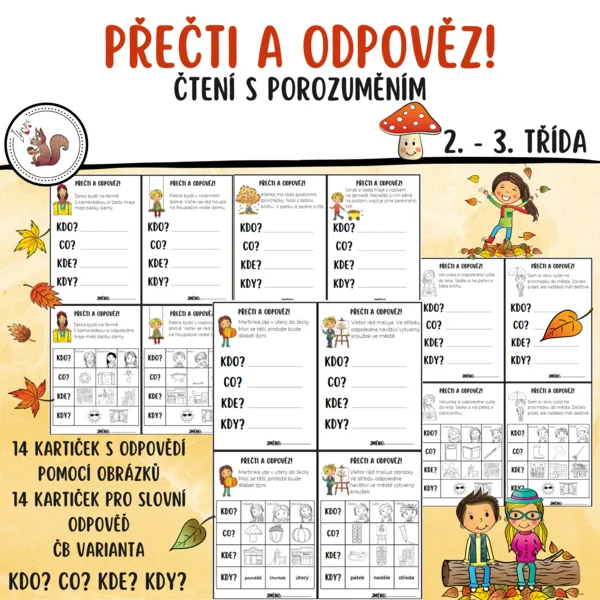 Přečti a odpověz! 1