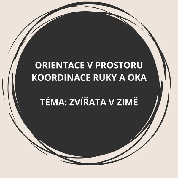 Orientace v prostoru - Zvířata v zimě 1