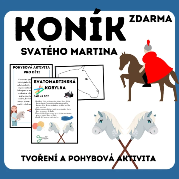Kůň Svatého Martina - pohybová aktivita ZDARMA 1