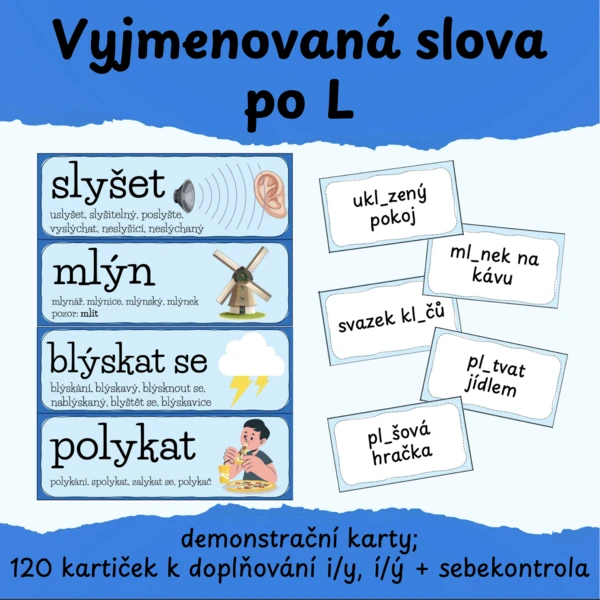 Vyjmenovaná slova po L 1