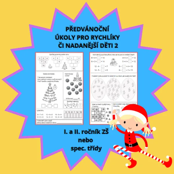 VÁNOČNÍ MATEMATIKA 2 (OPAKOVÁNÍ 1. A 2. ROČNÍK) 1