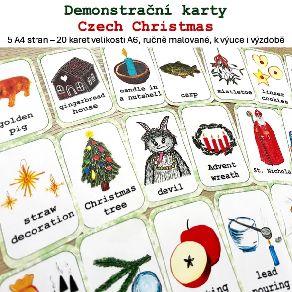 Demonstrační karty - Czech Christmas 1