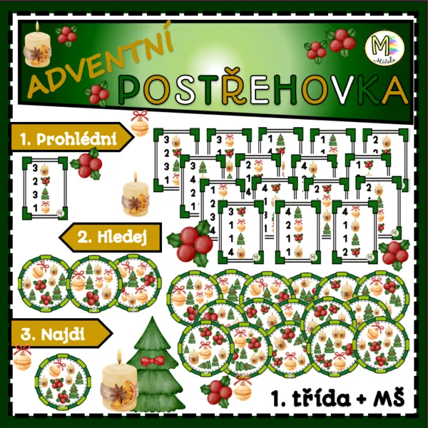 ADVENTNÍ POSTŘEHOVKA 1