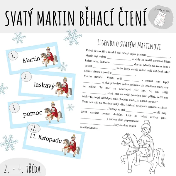 Svatý Martin - Běhací čtení  1