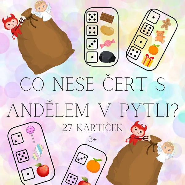 Co má čert s andělem v pytli? 27 kartiček 1