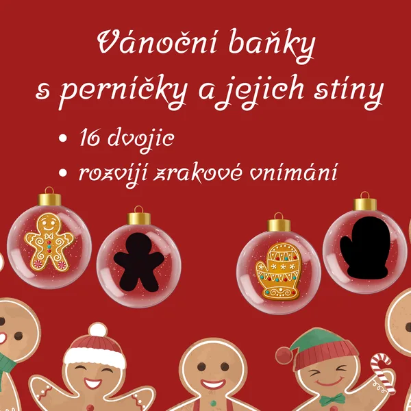 Vánoční baňky se stíny 1