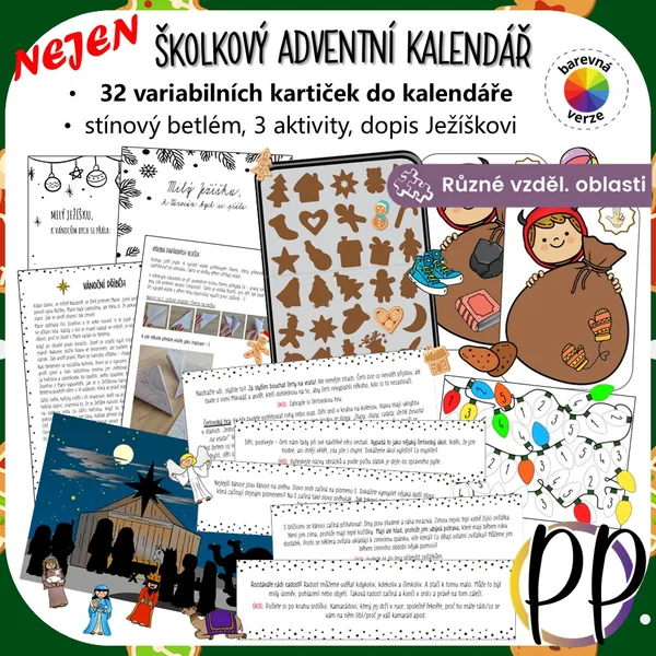 Nejen školkový adventní kalendář 1