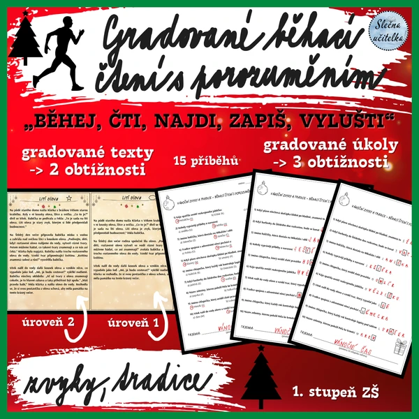 GRADOVANÉ BĚHACÍ ČTENÍ S POROZUMĚNÍM - vánoční zvyky, tradice 1