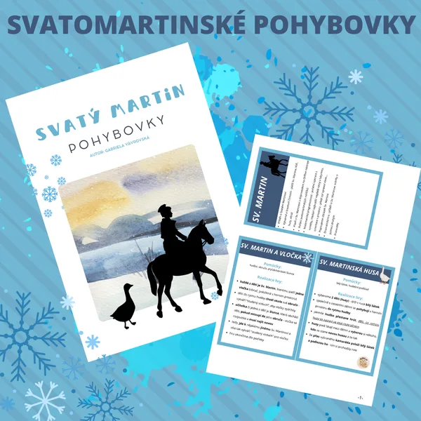 SVATOMARTINSKÉ - pohybové hry (kartičky) 1