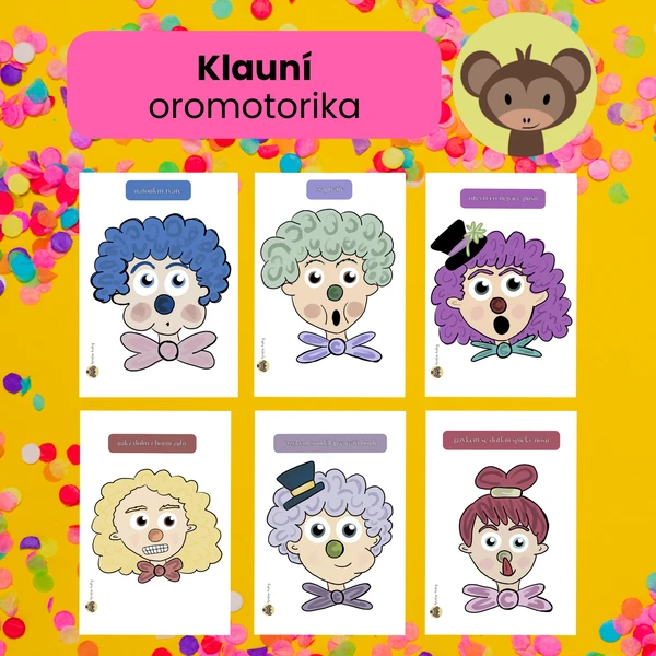 Klauní oromotorika 1