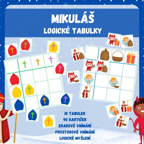 MIKULÁŠ - logické tabulky 1